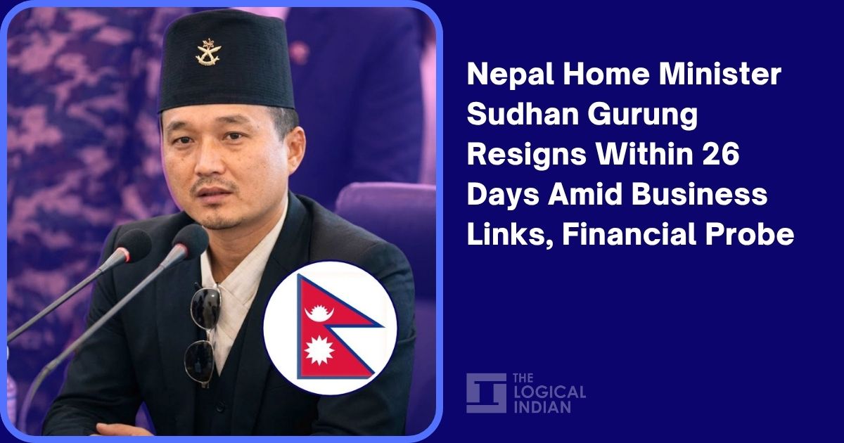 Nepal Home Minister Sudhan Gurung Resigns Within 26 Days Amid Business Links, Financial Probe
