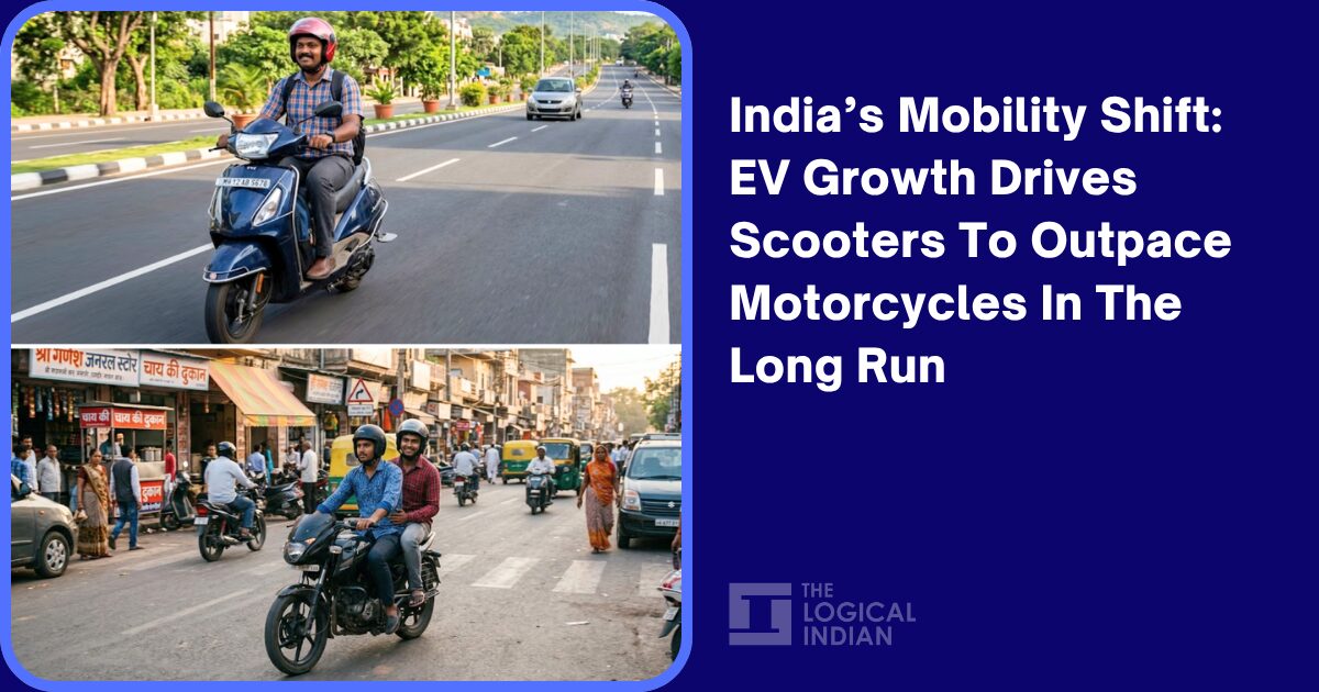 India’s Mobility Shift: EV Growth Drives Scooters To Outpace Motorcycles In The Long Run