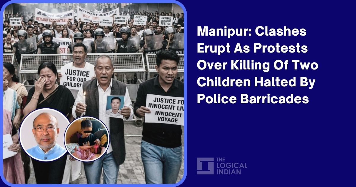 Manipur: Clashes Erupt As Protests Over Killing Of Two Children Halted ...