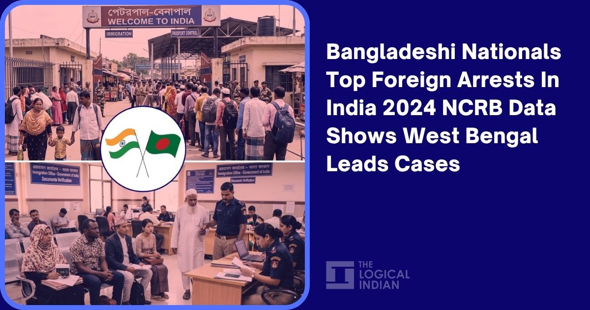 Bangladeshi Nationals Top Foreign Arrests In India 2024 NCRB Data Shows West Bengal Leads Cases