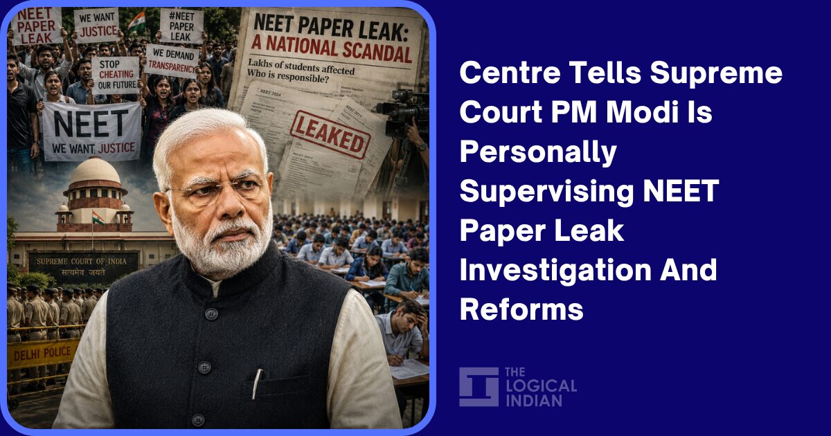 Centre Tells Supreme Court PM Modi Is Personally Supervising NEET Paper ...