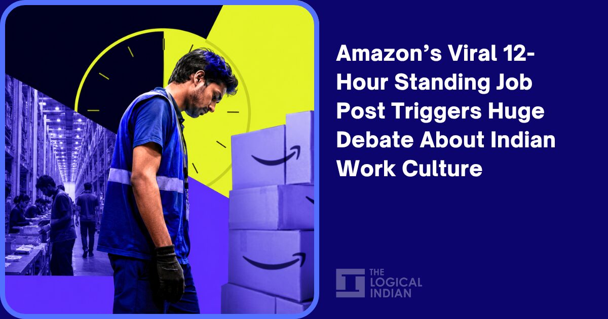 Amazon’s Viral 12-Hour Standing Job Post Triggers Huge Debate About Indian Work Culture