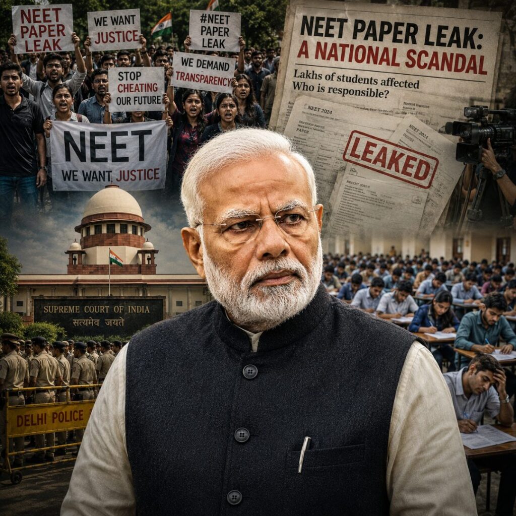 Centre Tells Supreme Court PM Modi Is Personally Supervising NEET Paper ...