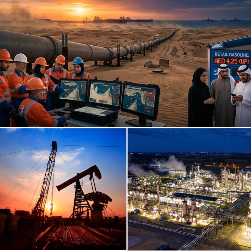 UAE Accelerates West-East Pipeline Expansion to Bypass Strait of Hormuz ...