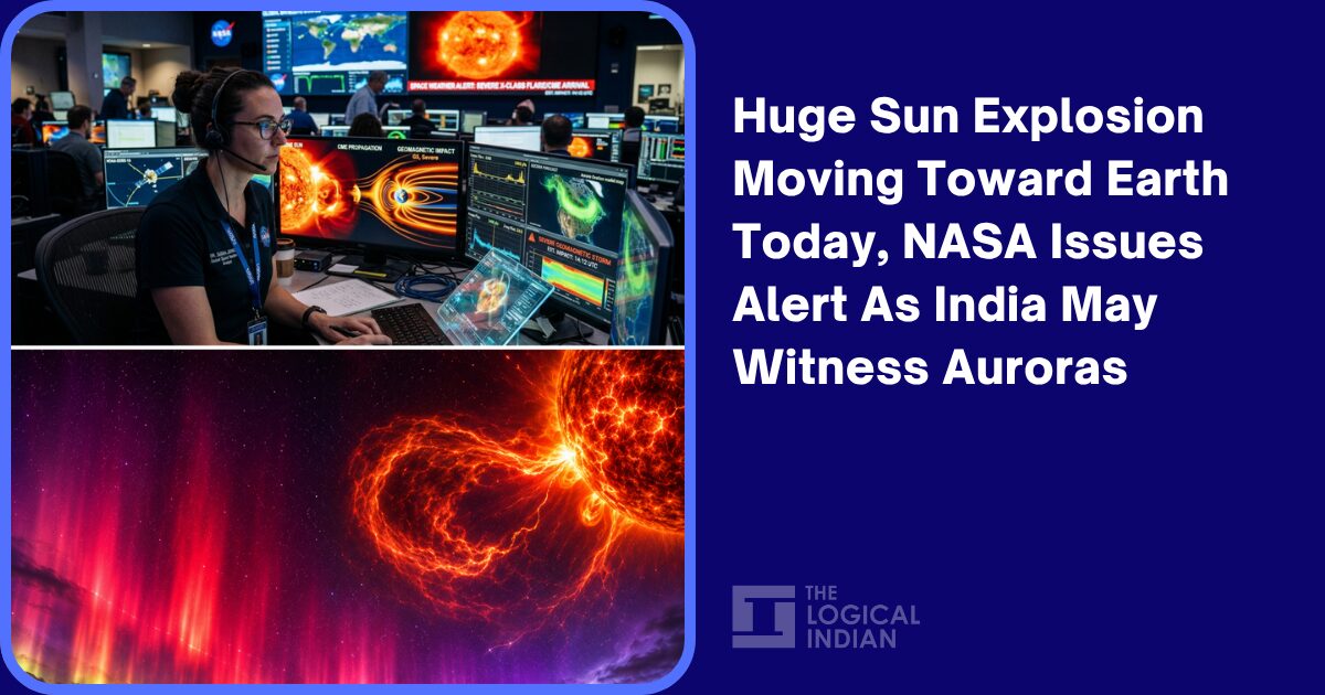 Huge Sun Explosion Moving Toward Earth Today, NASA Issues Alert As ...