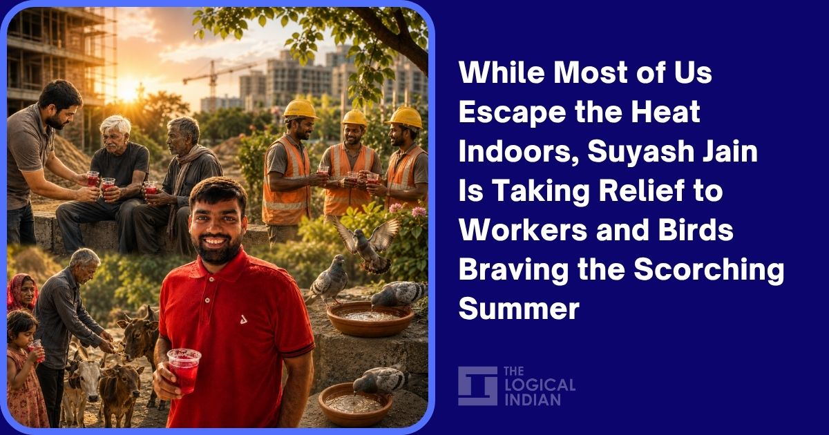 While Most of Us Escape the Heat Indoors, Suyash Jain Is Taking Relief ...