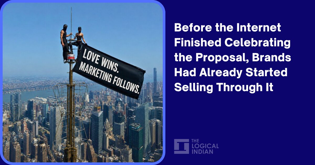 Before the Internet Finished Celebrating the Proposal, Brands Had Already Started Selling Through It