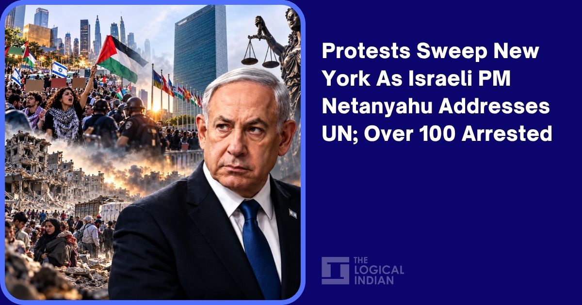 Protests Sweep New York As Israeli PM Netanyahu Addresses UN; Over 100 Arrested