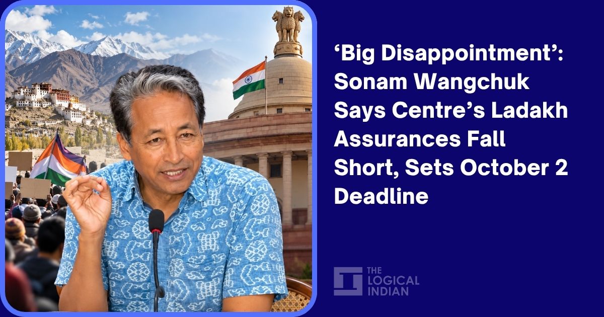 ‘Big Disappointment’: Sonam Wangchuk Says Centre’s Ladakh Assurances Fall Short, Sets October 2 Deadline