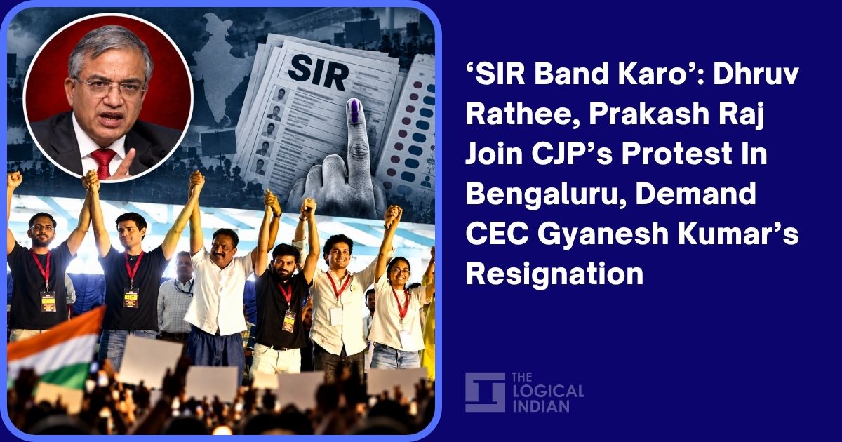 ‘SIR Band Karo’: Dhruv Rathee, Prakash Raj Join CJP’s Protest In ...