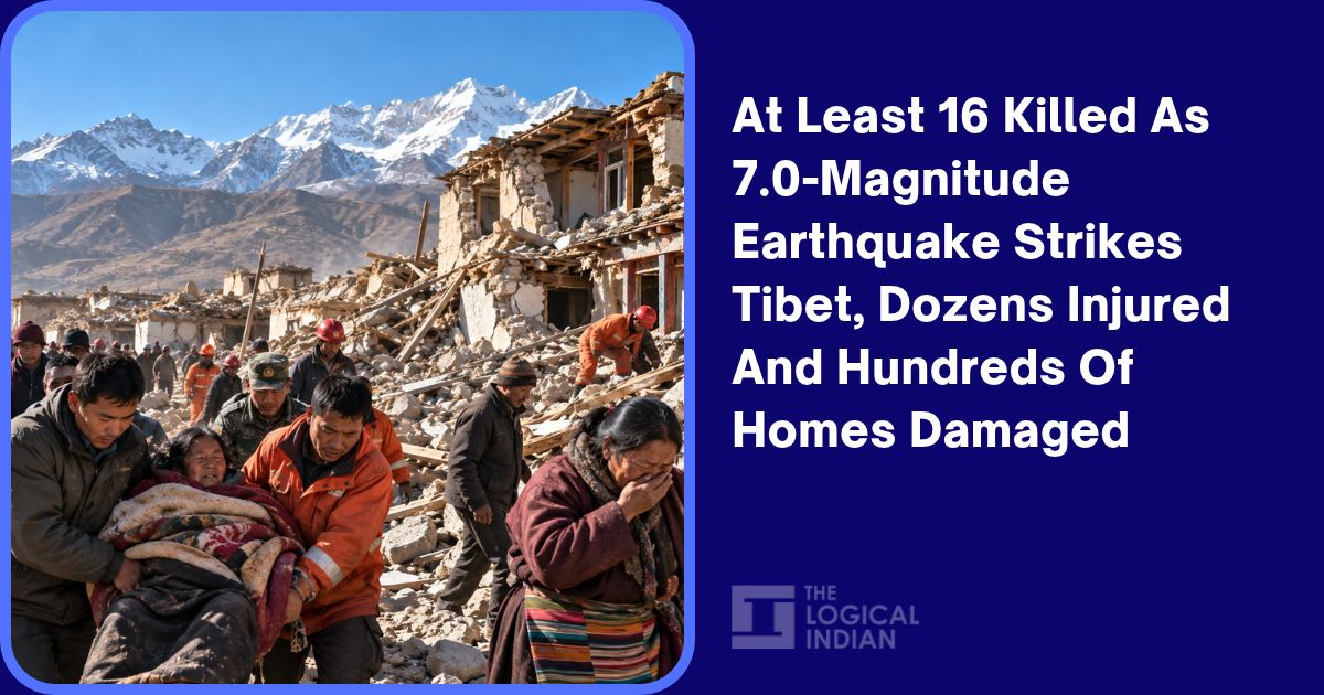 At Least 16 Killed As 7.0-Magnitude Earthquake Strikes Tibet, Dozens ...