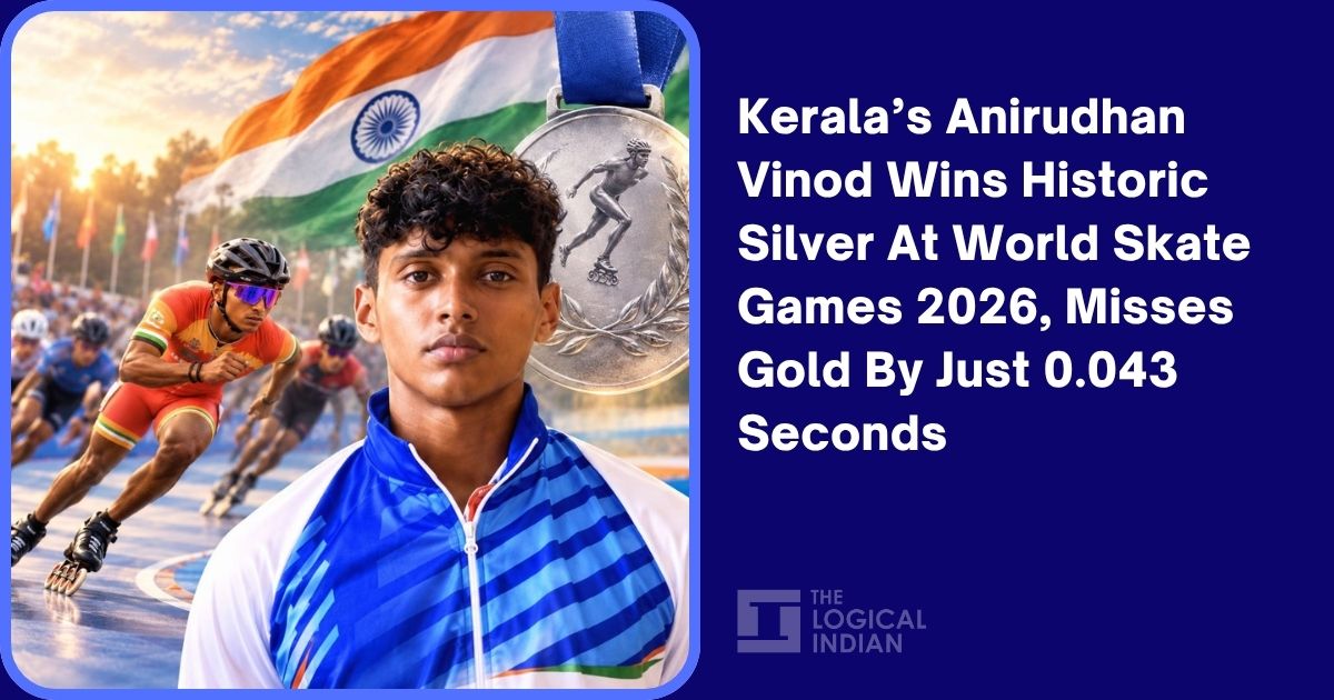 Kerala’s Anirudhan Vinod Wins Historic Silver At World Skate Games 2026, Misses Gold By Just 0.043 Seconds